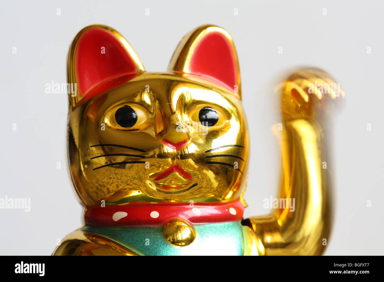 Maneki neko, fortune cat Stock Photo