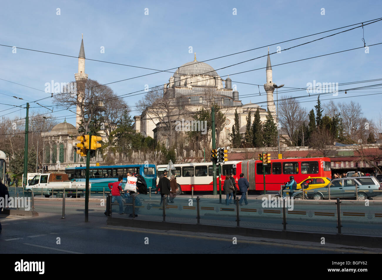 Beyazit mosque, Istanbul, Turkey Stock Photo