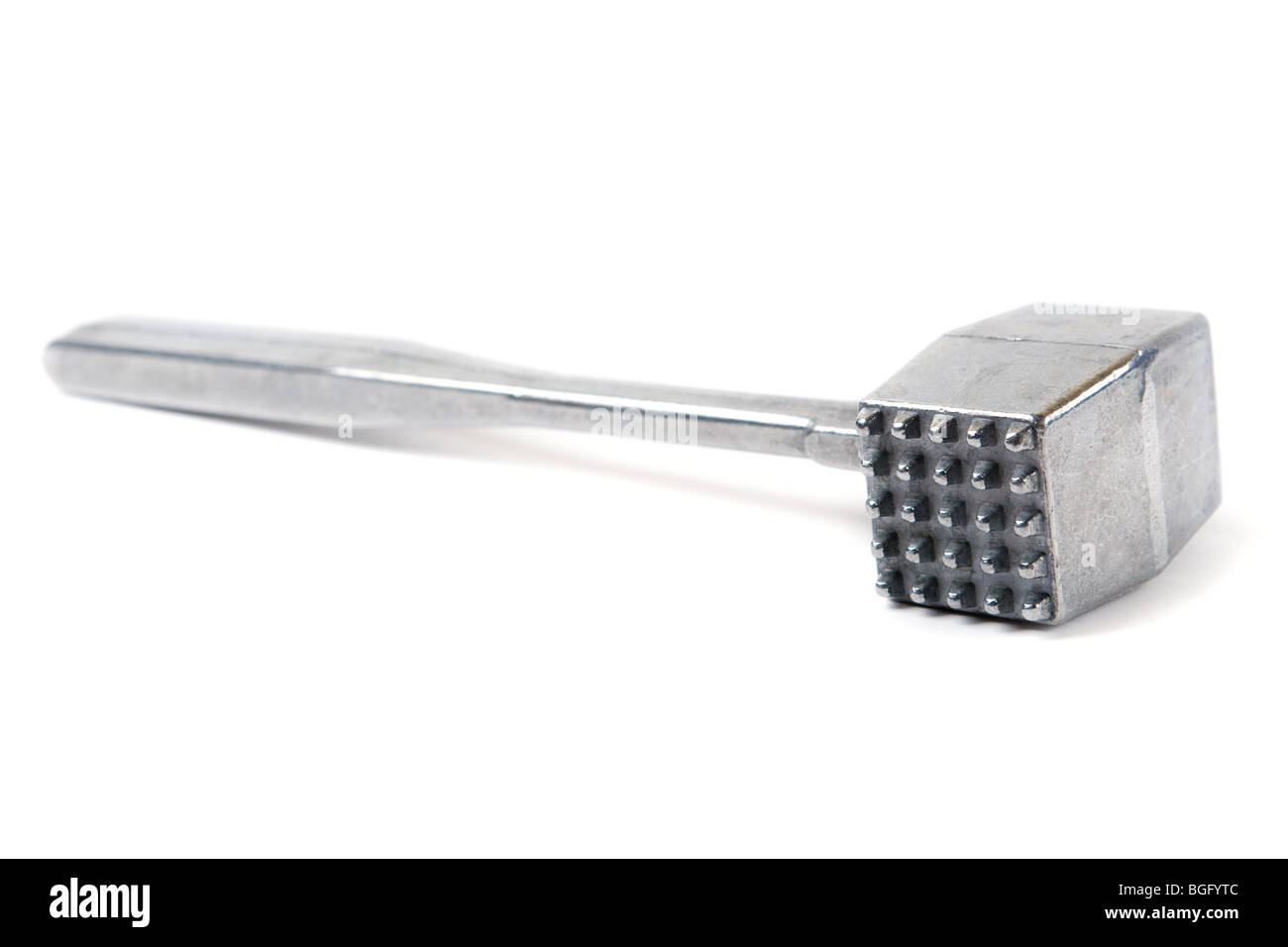 Meat hammer isolated on white Stock Photo - Alamy