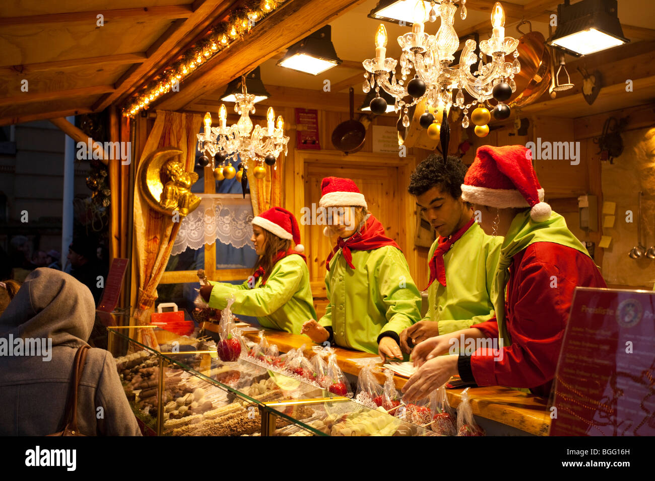 Birmingham Christmas Market Stock Photo Alamy