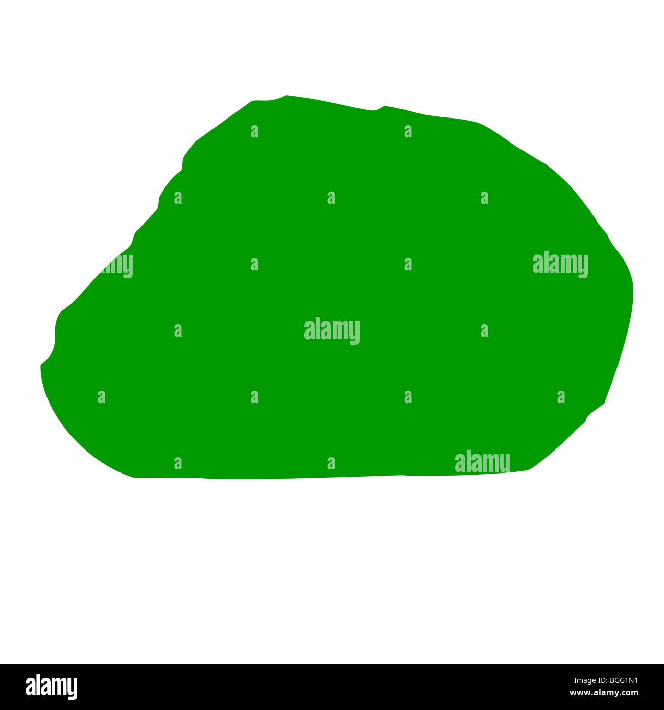 Map of Baker Island, isolated on white background Stock Photo Alamy