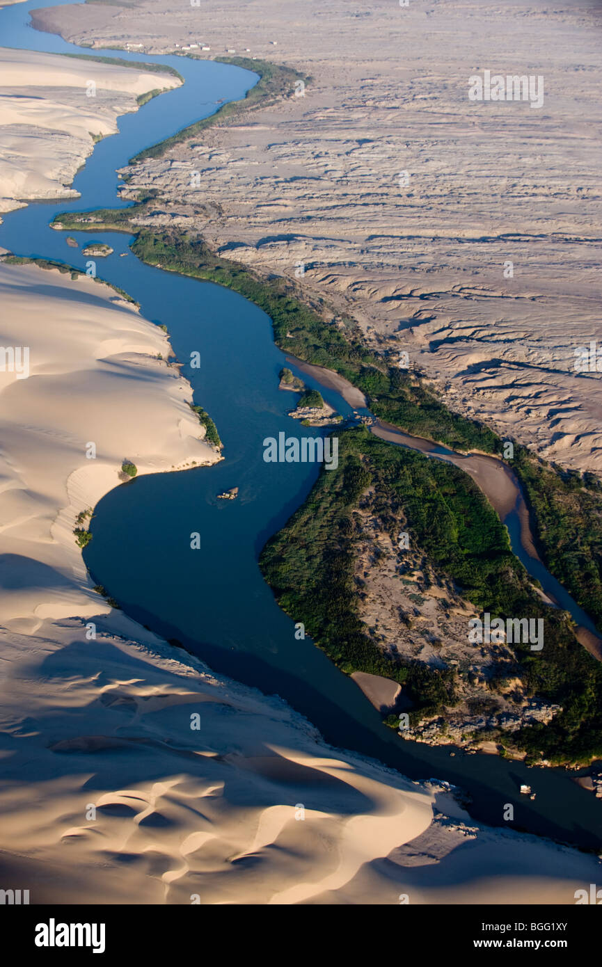 Kunene river, Namibia Stock Photo