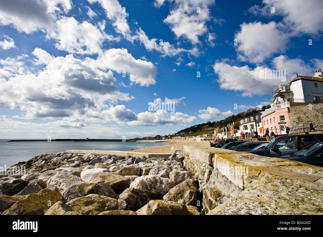 Lyme Regis, Dorest, UK Stock Photo
