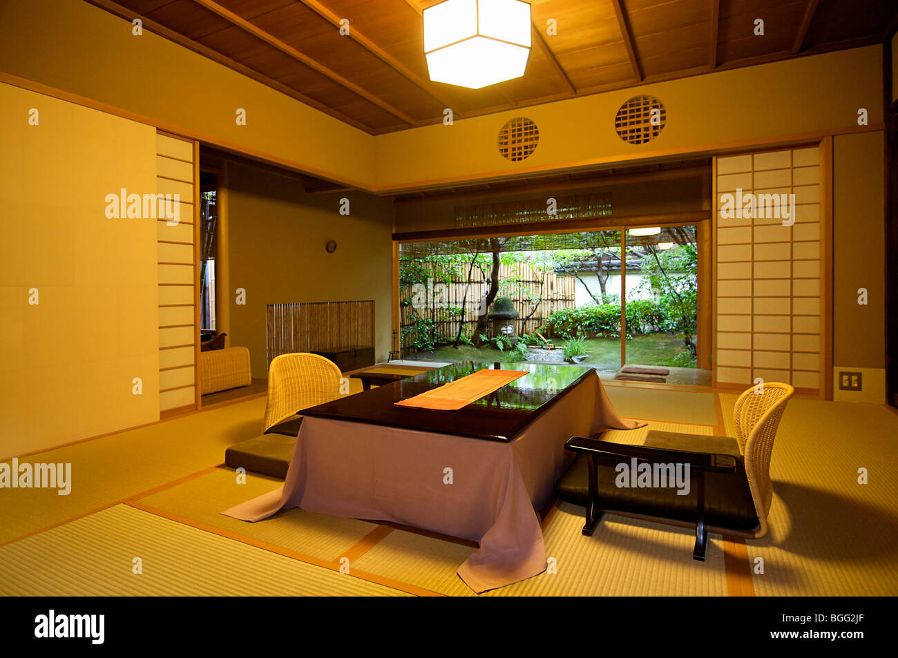 Tawaraya ryokan, Kyoto. A traditional Japanese style guest house. Japan