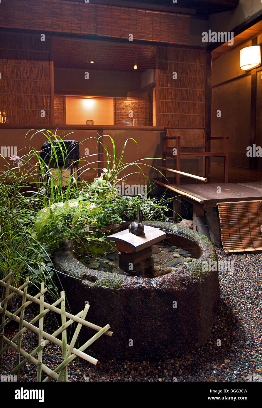 Tawaraya ryokan, Kyoto. A traditional Japanese style guest house. Japan