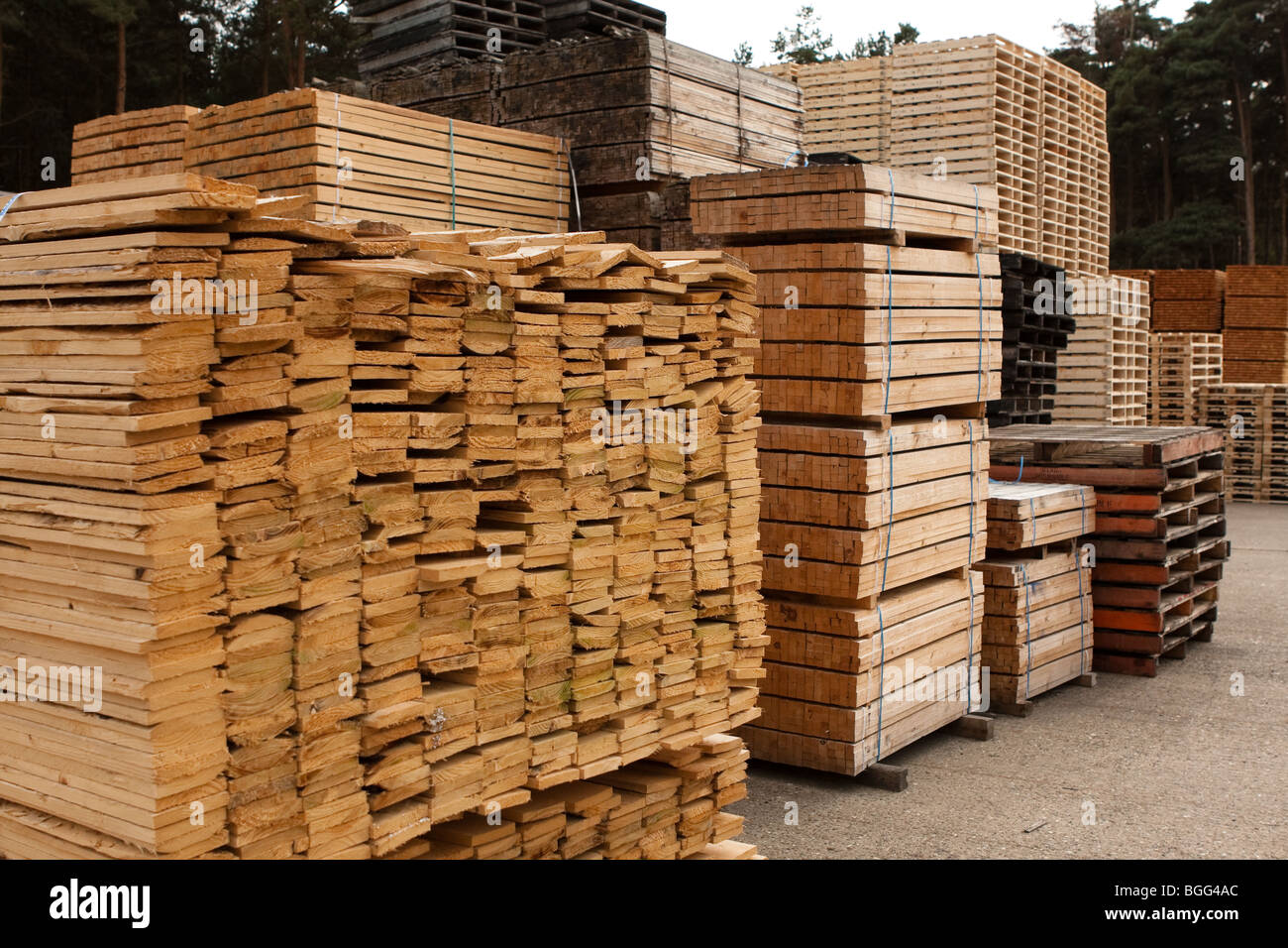 Stacks of timber hi-res stock photography and images - Alamy