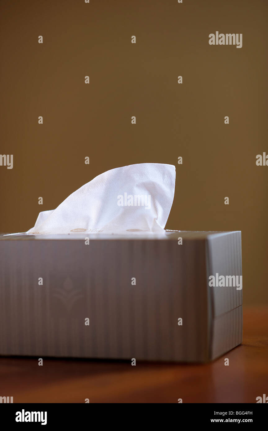 Box of tissues Stock Photo
