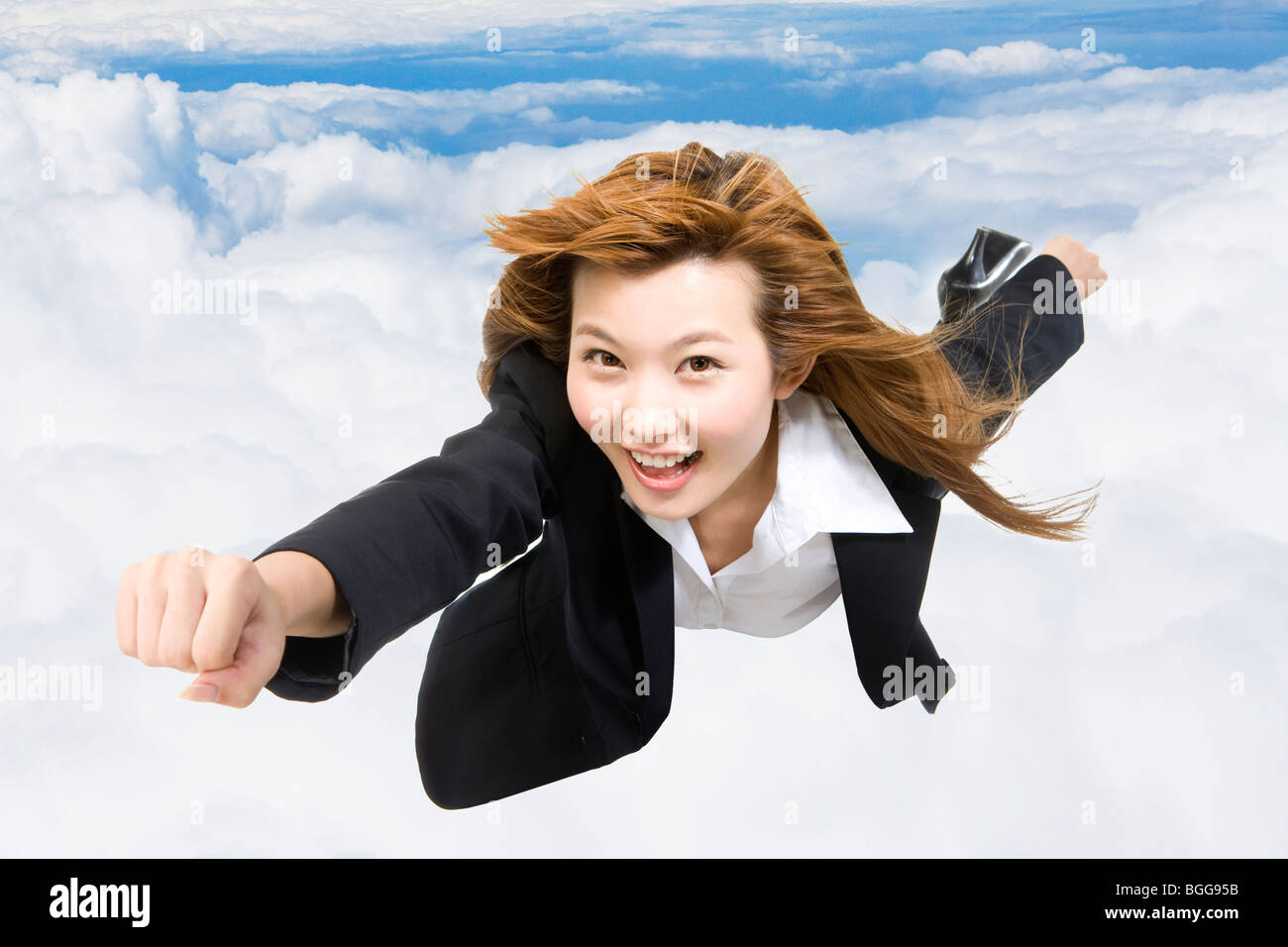 вещи летают в воздухе. человек летит. White motive). Flying through the air. Flying through the air.