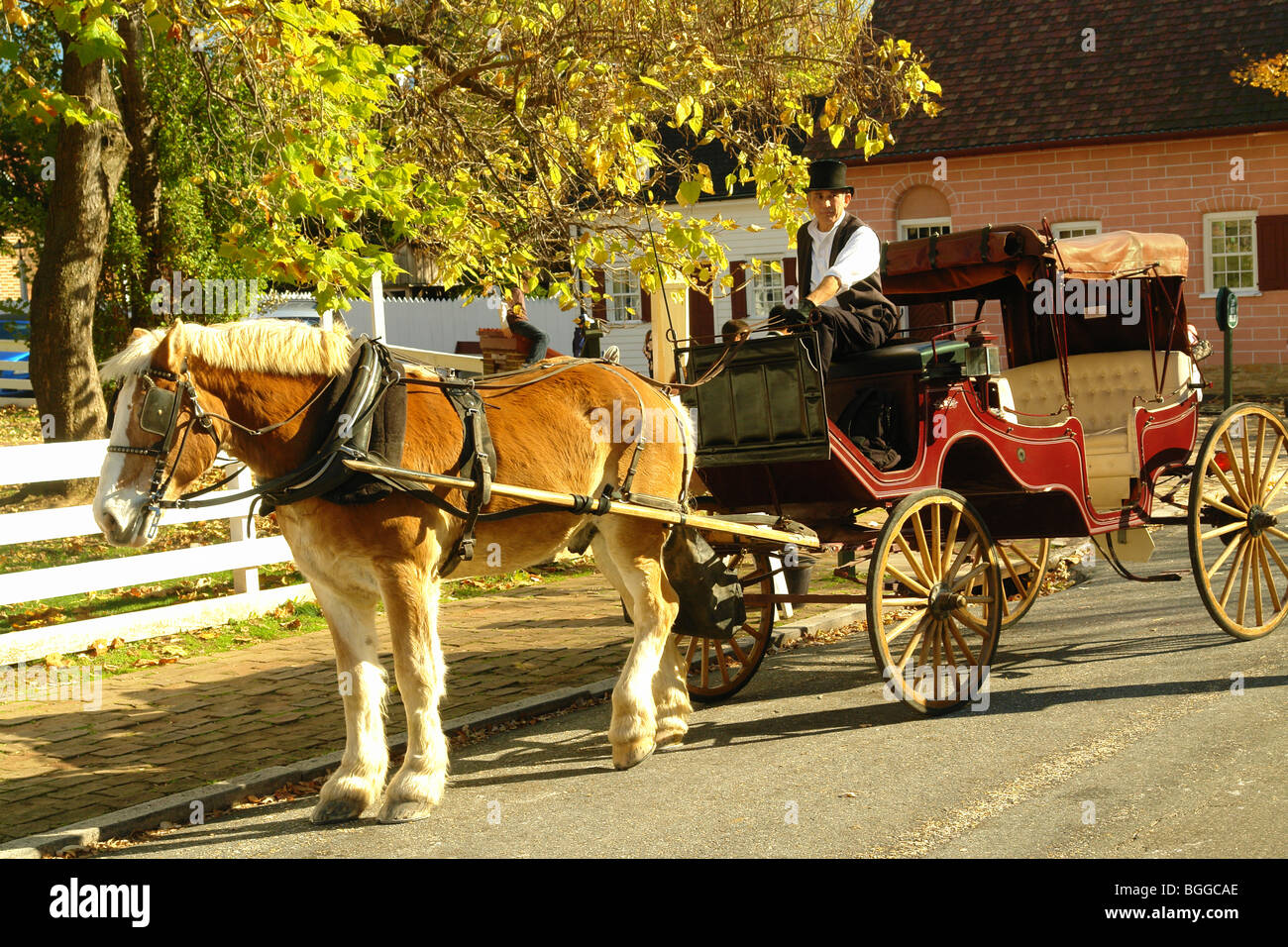 AJD61790, Winston-Salem, Old Salem, NC, North Carolina Stock Photo