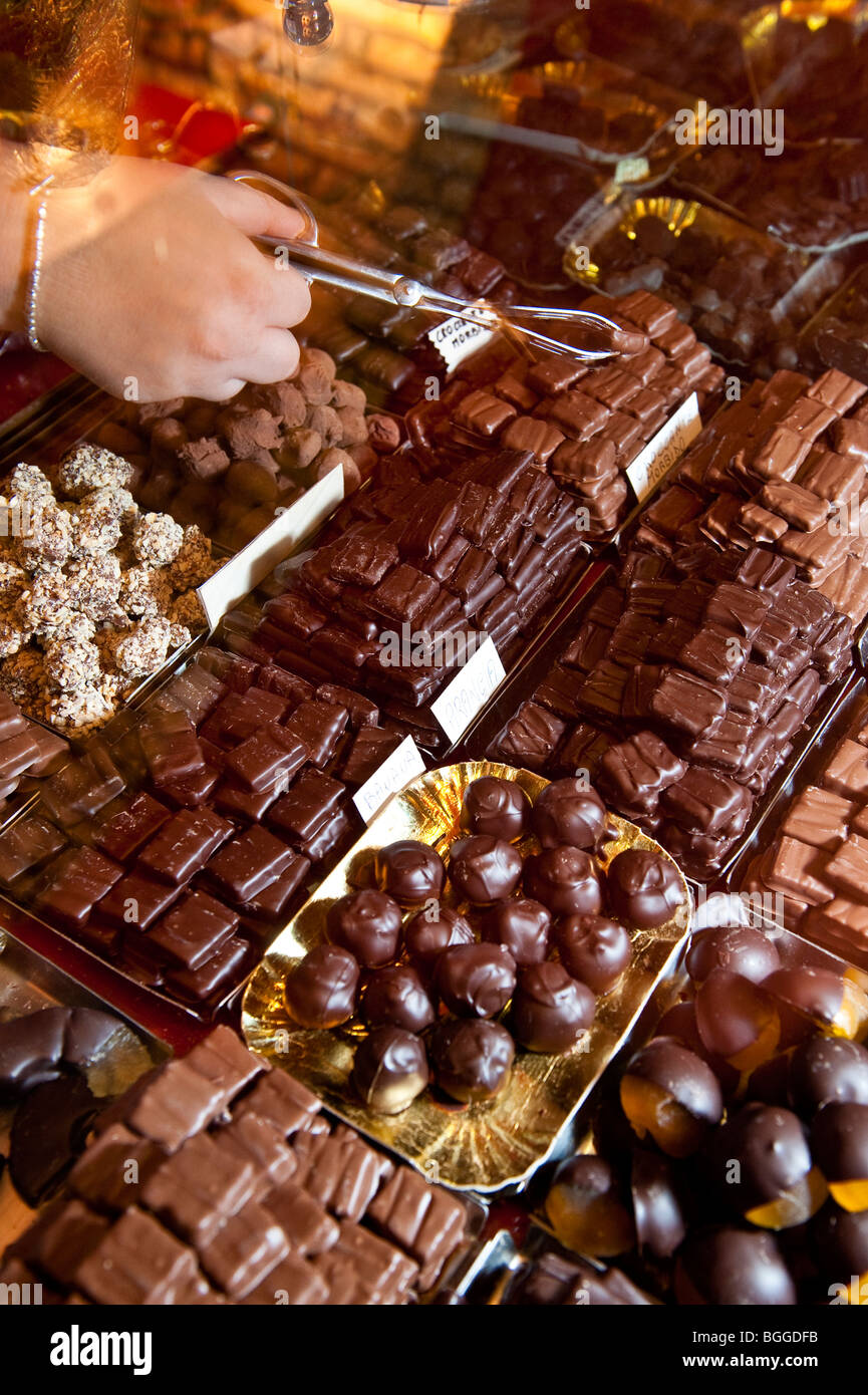 Hand made Italian chocolates from Moriondo and Gariglio, famous