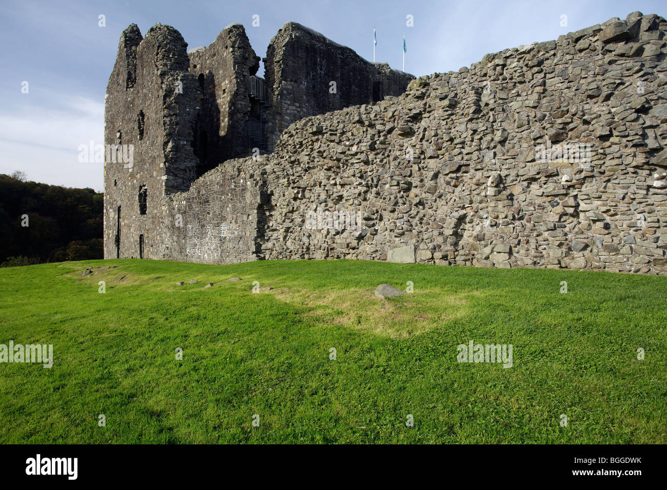 Dundonald Castle, South Ayrshire, Scotland, UK Stock Photo Alamy