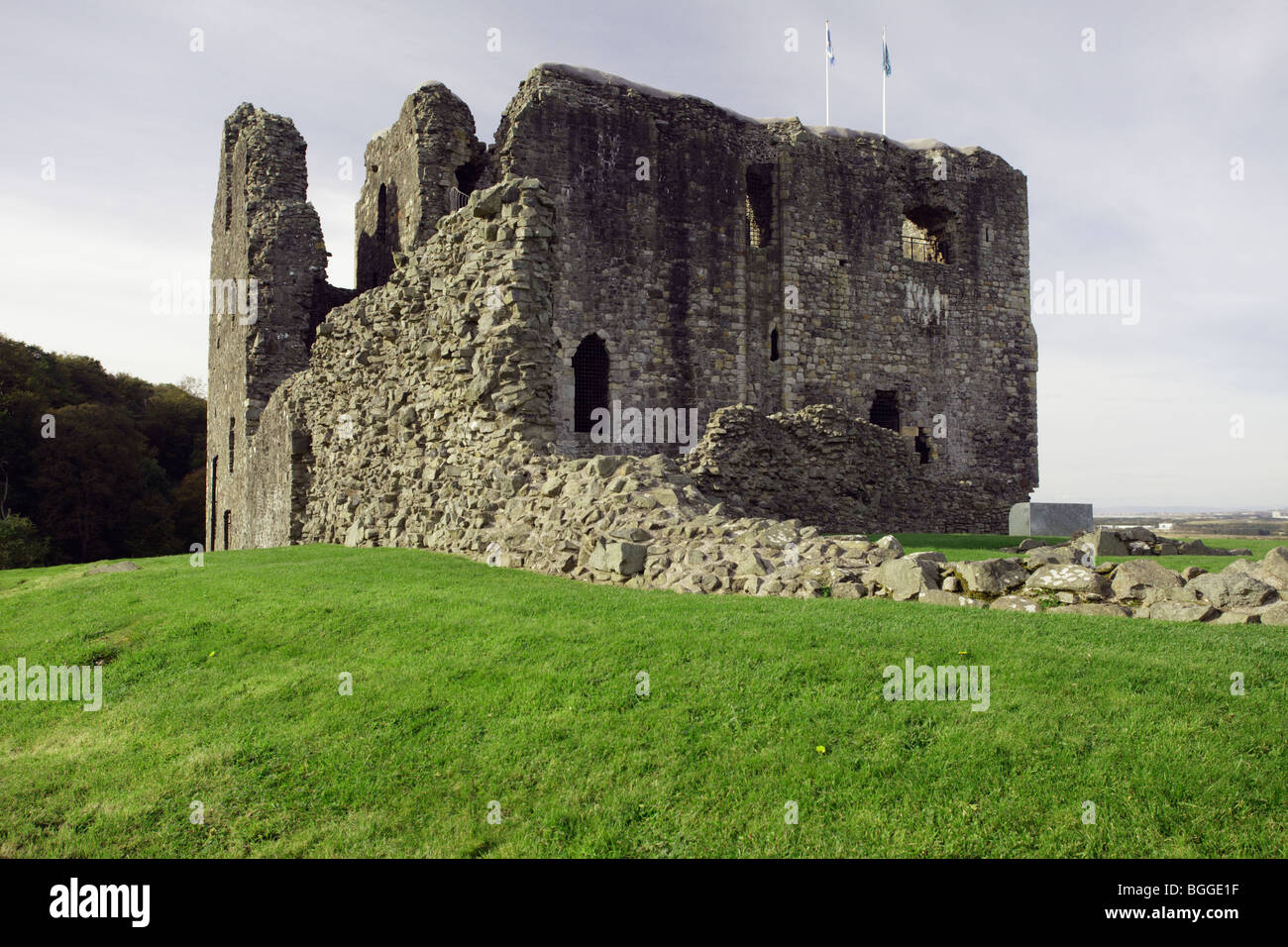 Dundonald Castle, South Ayrshire, Scotland, UK Stock Photo