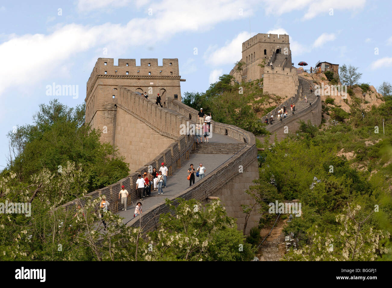 the Great Wall of China near Badaling, China Stock Photo Alamy