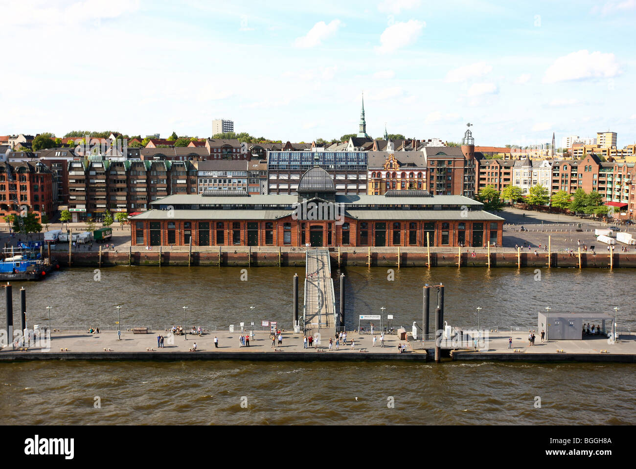 Fish market, Hamburg, Germany Stock Photo Alamy