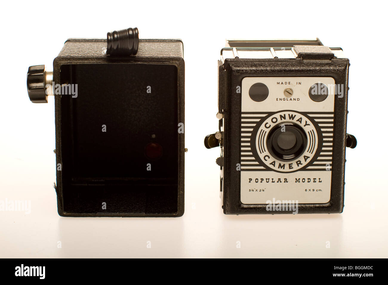 Retro Conway Camera disassembled Stock Photo Alamy