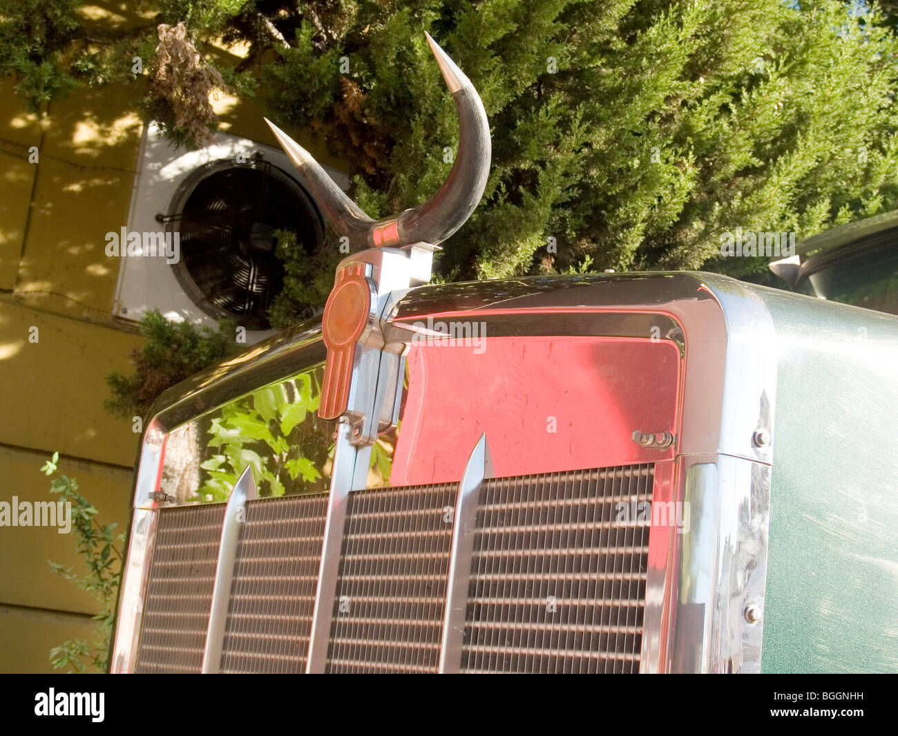 Cow horn truck hi res stock photography and images Alamy