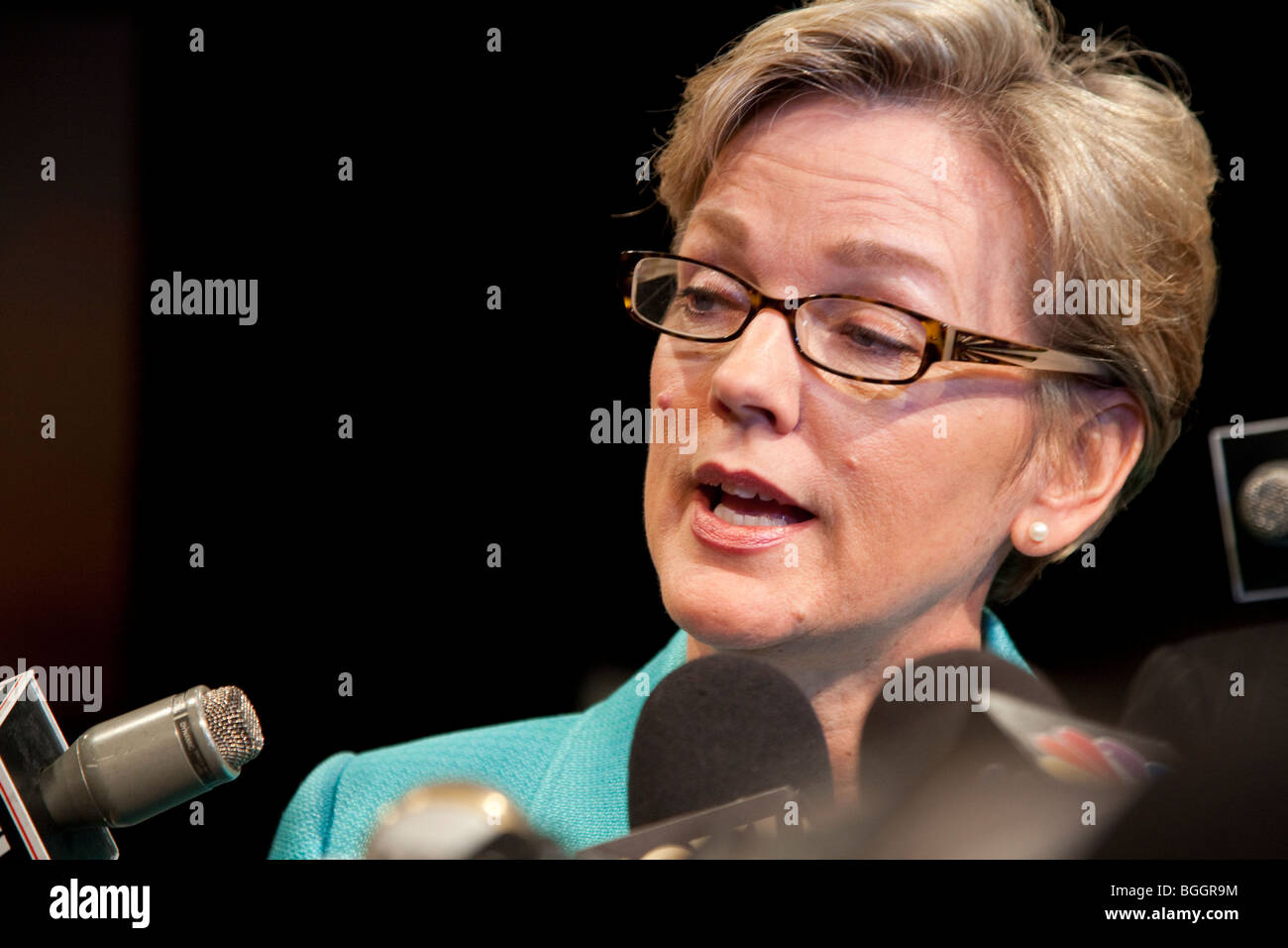 Michigan Governor Jennifer Granholm Stock Photo - Alamy