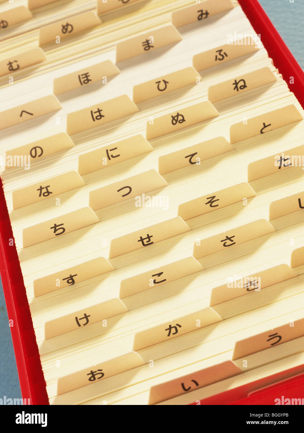 Filing tabs Stock Photo Alamy