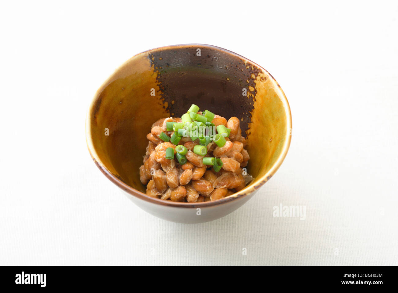 Fermented soybeans in a bowl Stock Photo Alamy