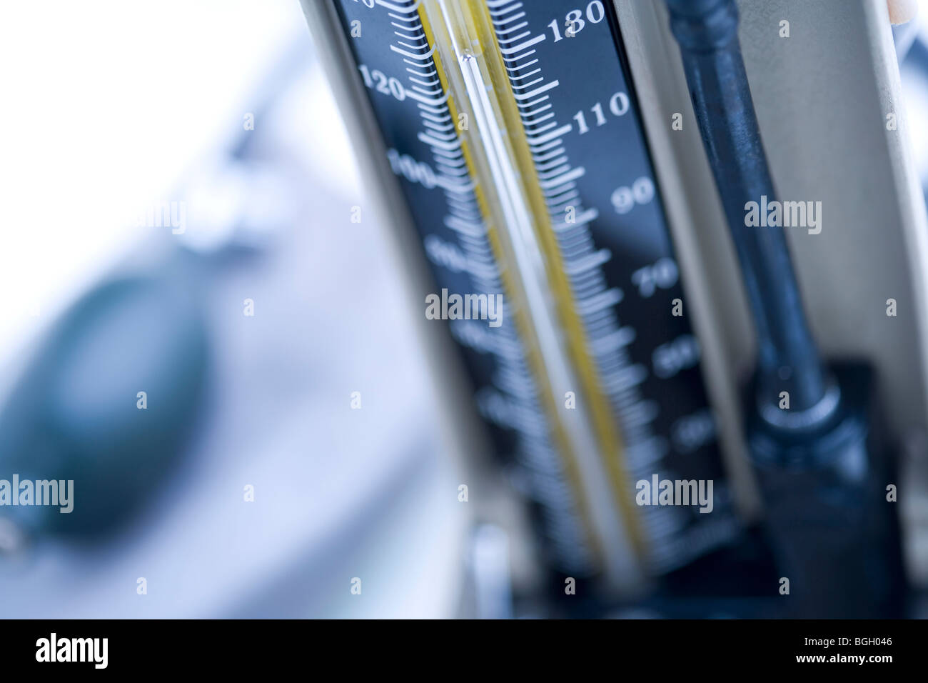 Sphygmomanometer, blood pressure gauge Stock Photo Alamy