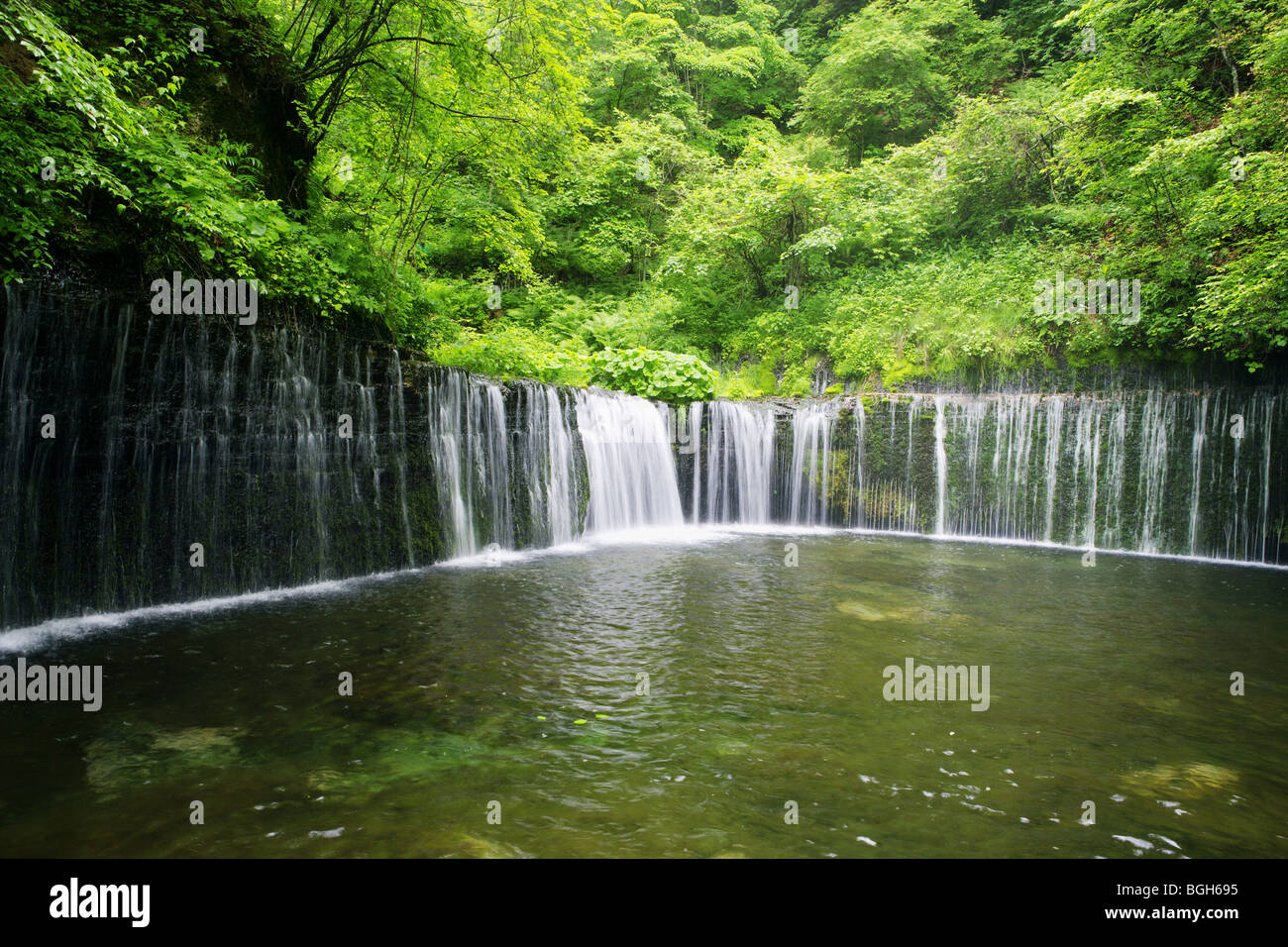 Shiraito Falls Karuizawa Machi Nagano Prefecture Japan Stock Photo Alamy