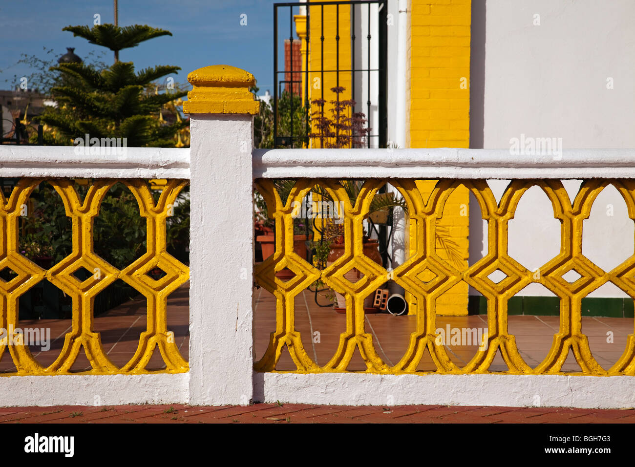 Barrio ingles en Huelva, Andalucía, España English district in