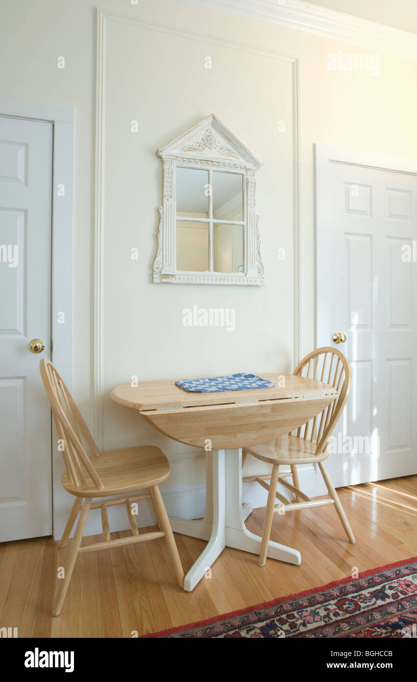 Small kitchen table Stock Photo - Alamy