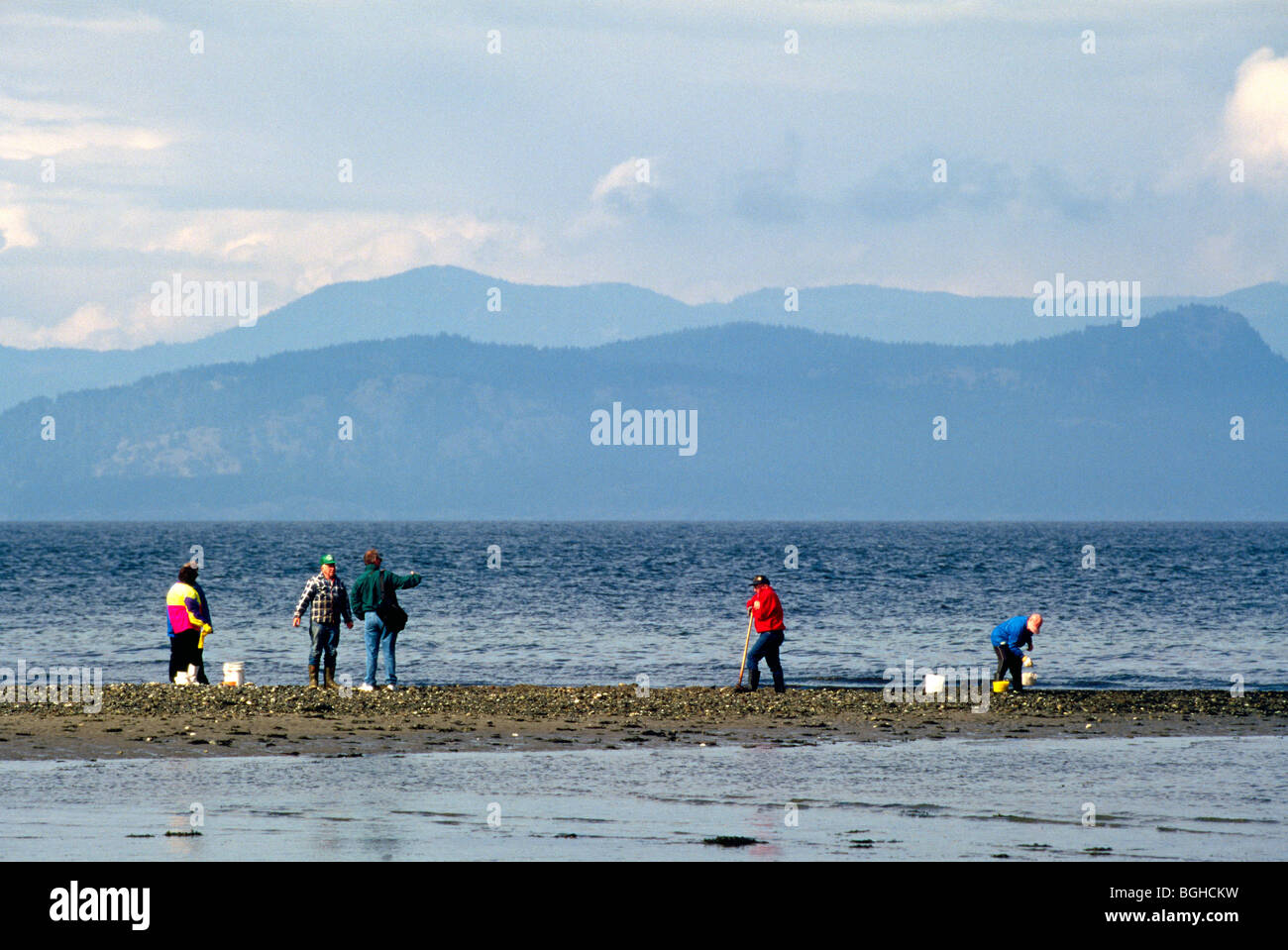 Rathtrevor Beach Provincial Park near Parksville, Vancouver Island, BC, British Columbia, Canada