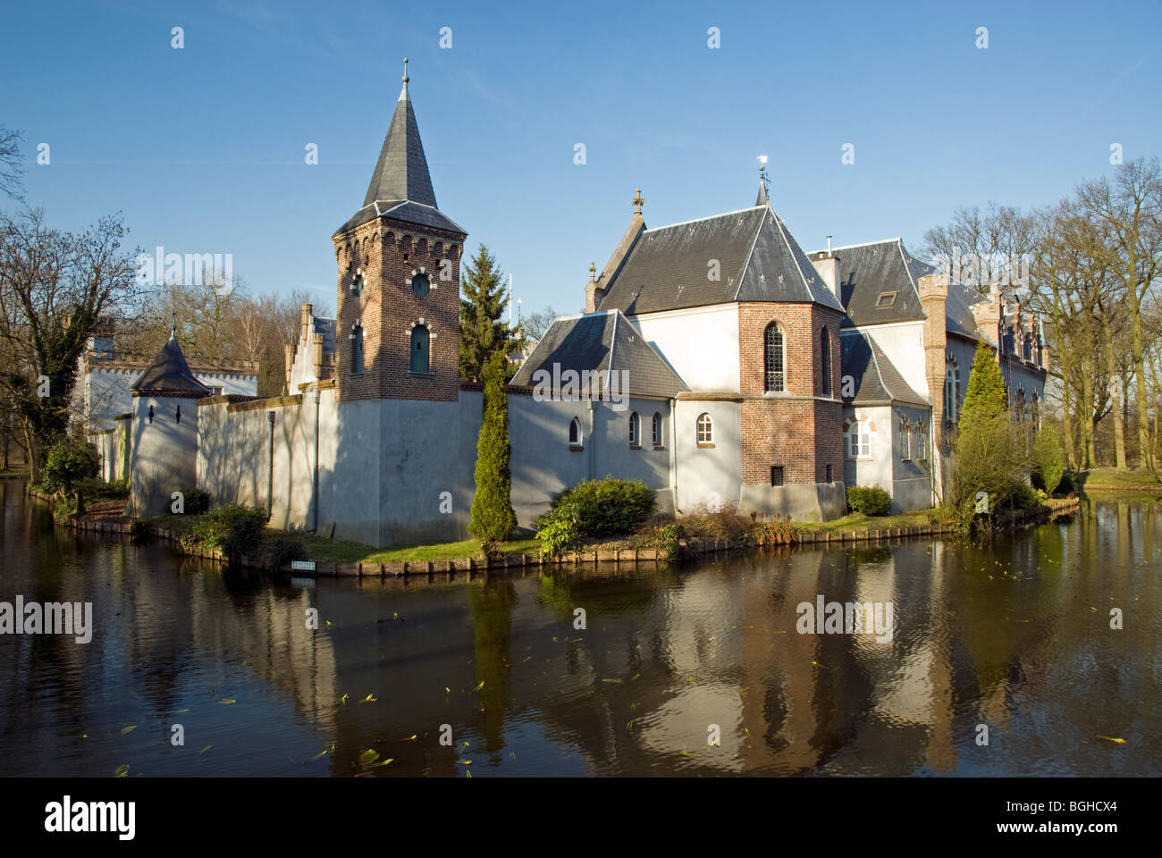 Kasteel Stapelen, Boxtel, Noord-Brabant, Netherlands Stock Photo