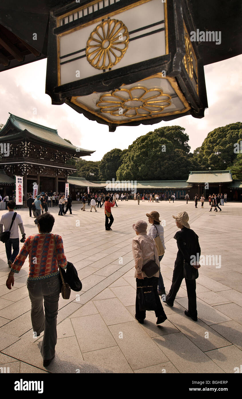 Meiji Shrine, Tokyo, Japan Stock Photo