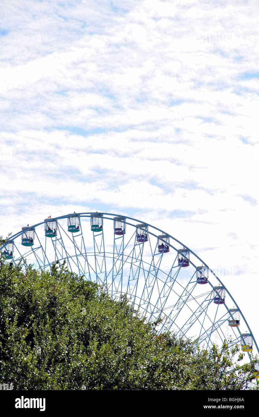 Dallas ferris wheel (Texas) - the largest ferris wheel in the US Stock Photo