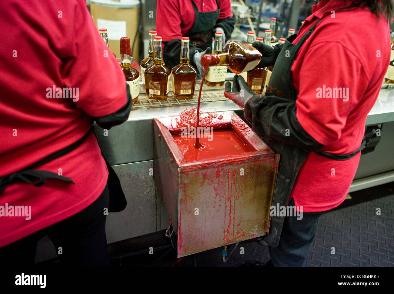 The Makers Mark Distillery.  Stock Photo