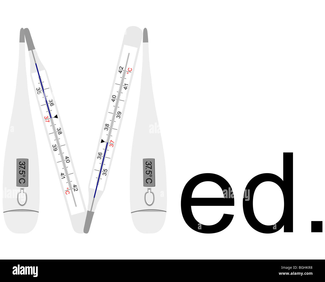 Analog and digital thermometer hi-res stock photography and images - Alamy