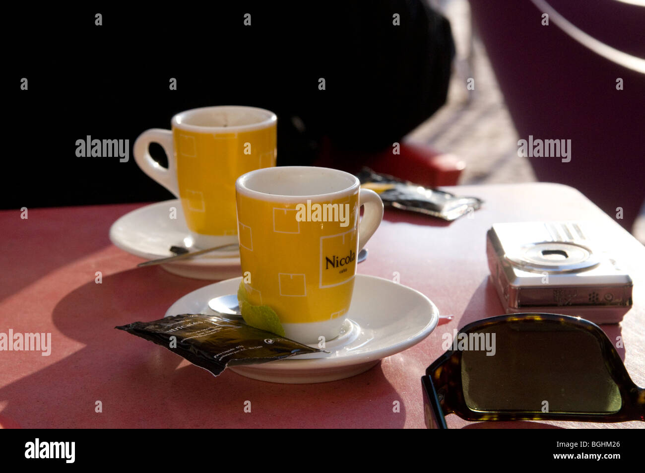 2 cups of coffee hi-res stock photography and images - Alamy