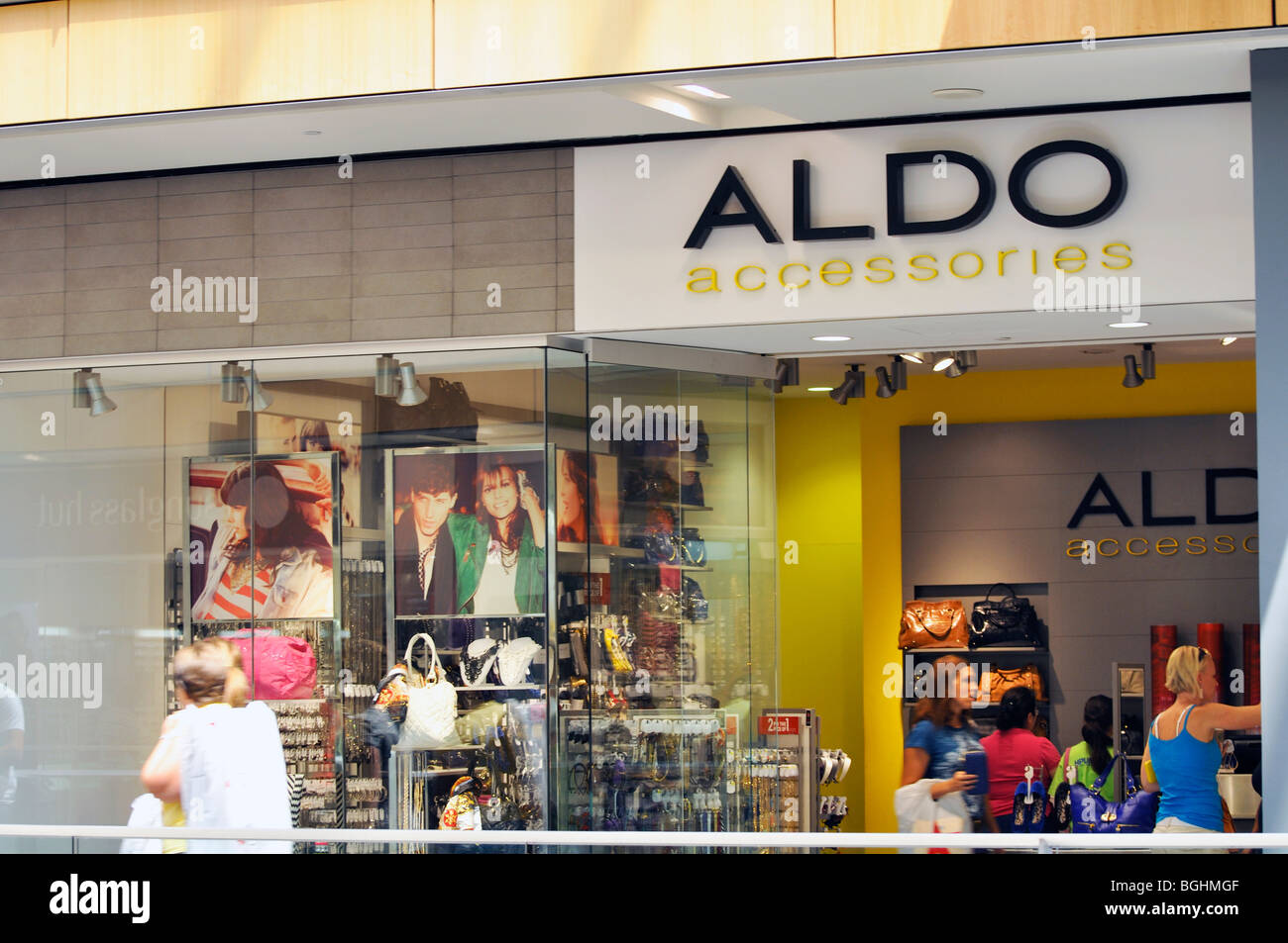 Galleria shopping mall, Dallas, Texas, USA Stock Photo