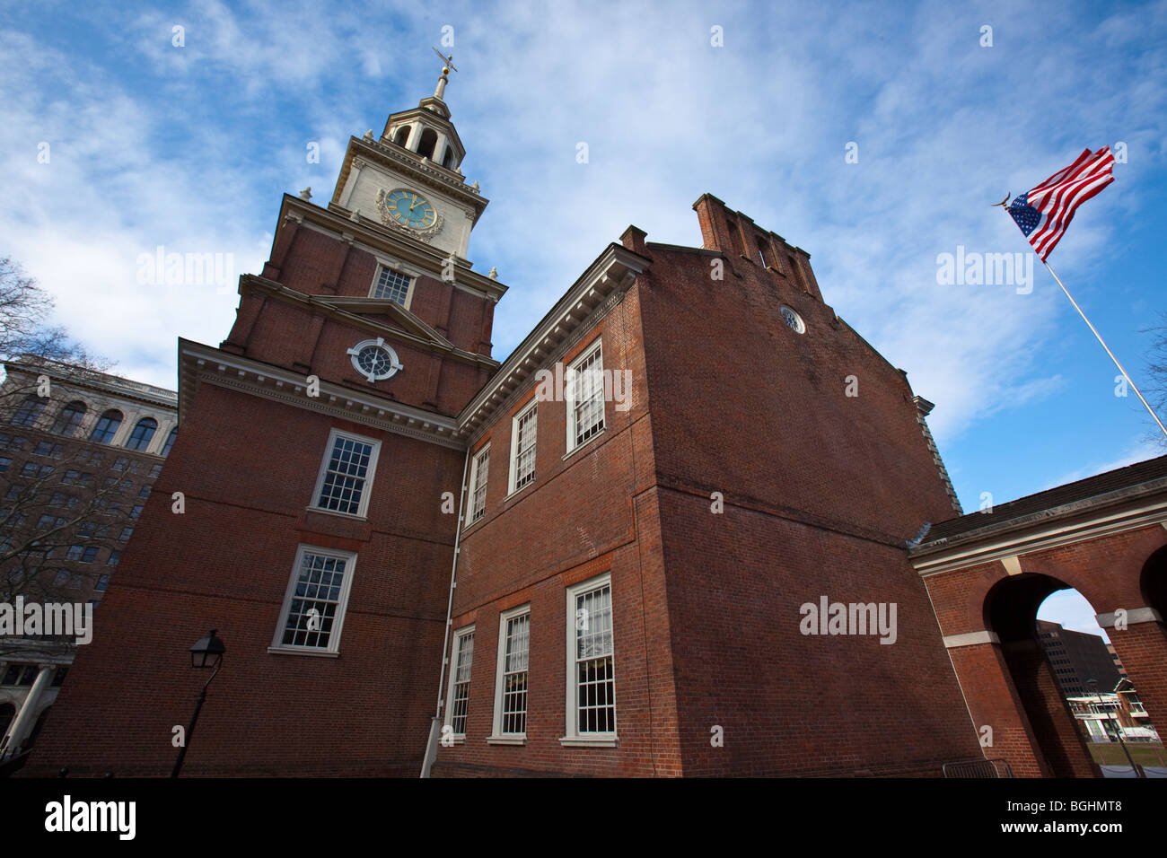 Independence Hall in Philadelphia, Pennsylvania Stock Photo