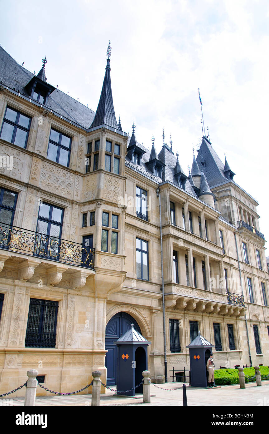 Royal Palace, Luxembourg Stock Photo