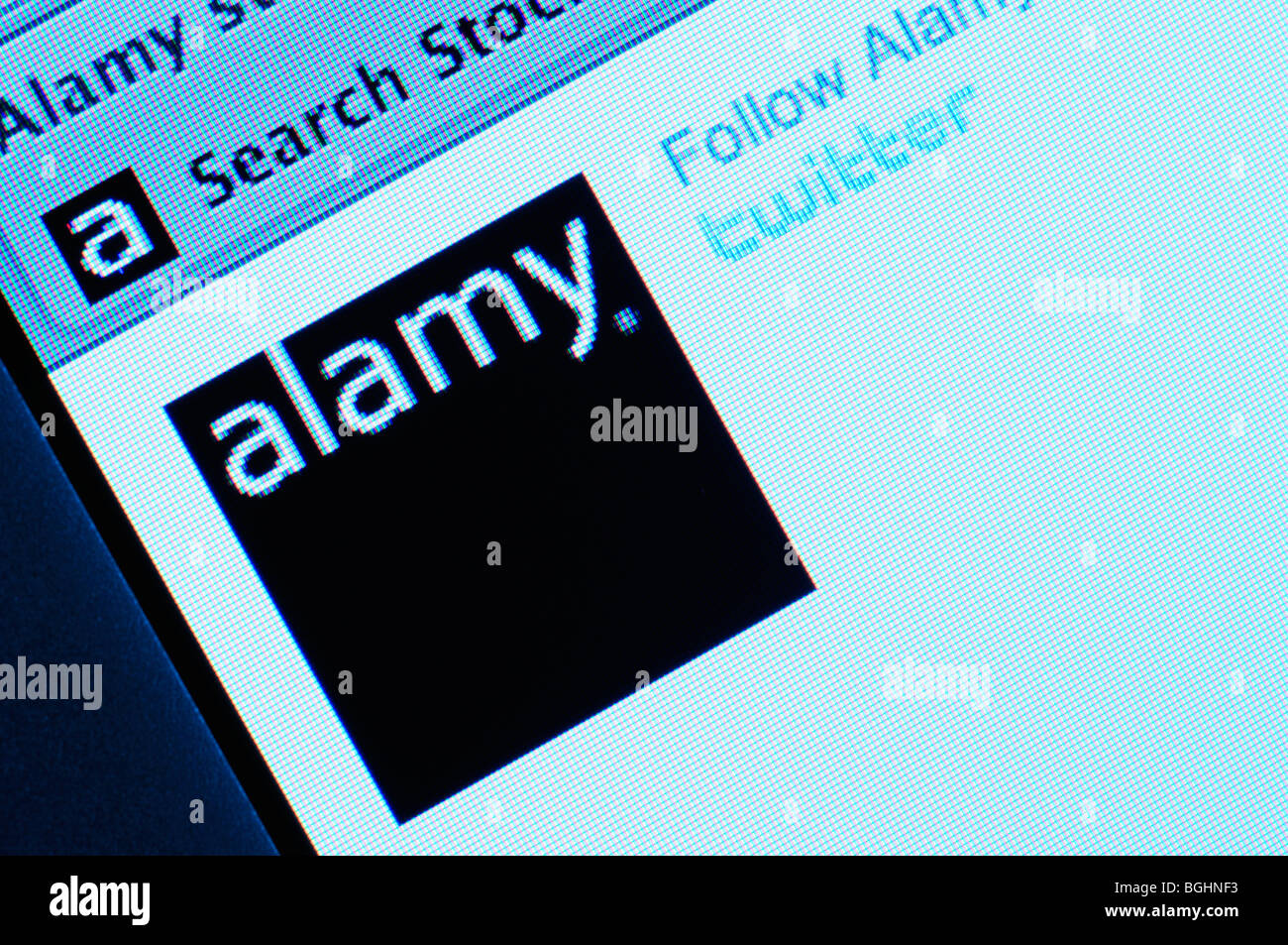 Alamy image agency website Stock Photo