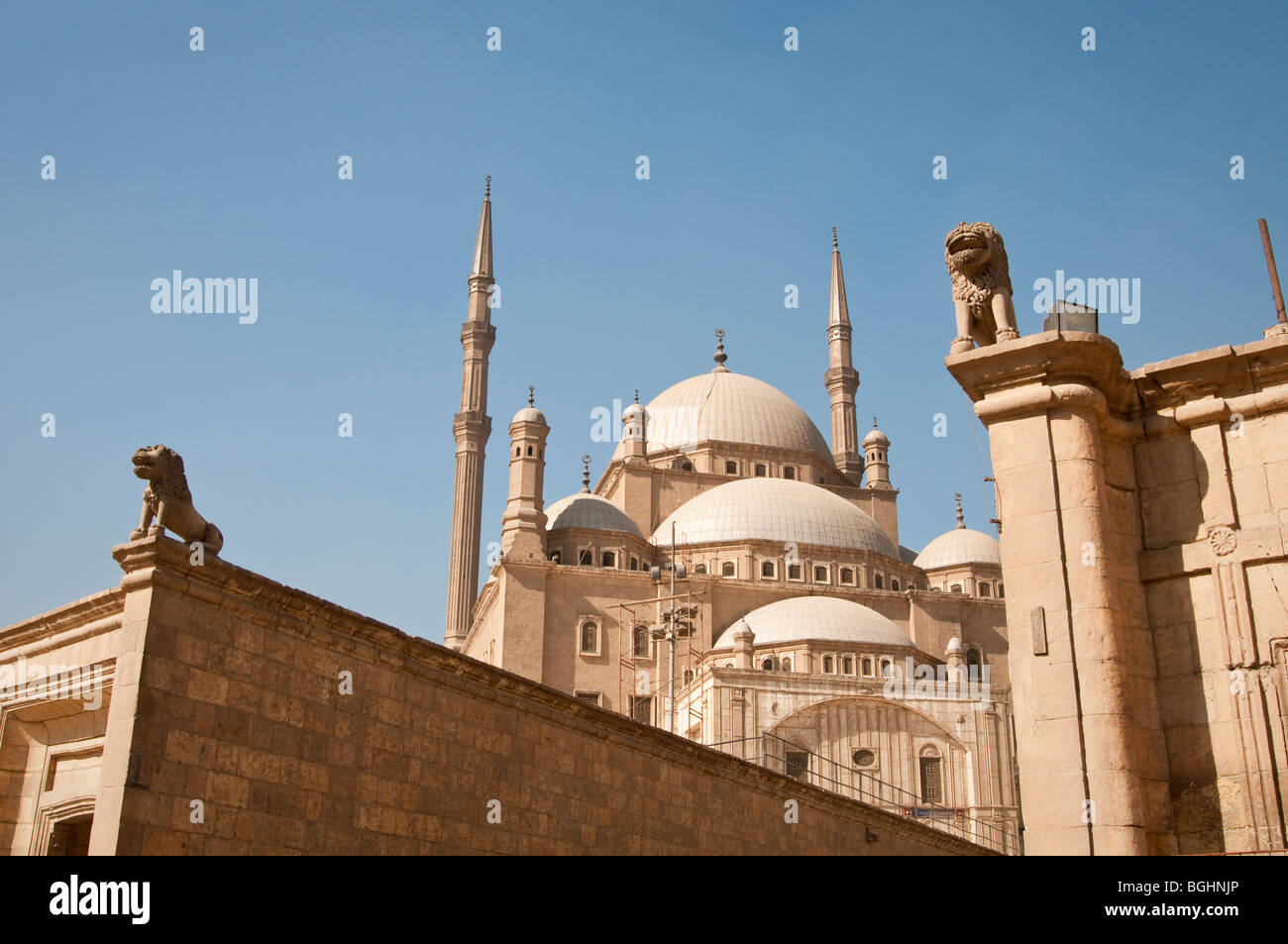 The Mosque of Mohamed Ali in the Saladin Citadel of Cairo, Egypt ...