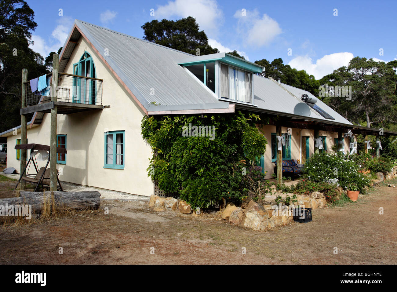 Home at a farm in Margaret River, Western Australia Stock Photo Alamy