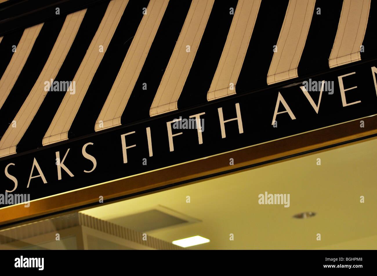 Saks Fifth Avenue store Stock Photo - Alamy