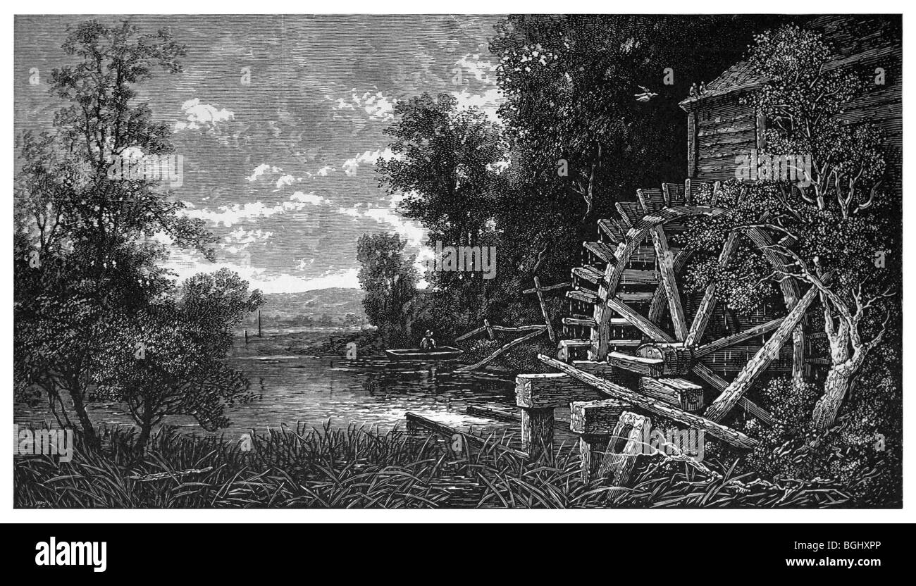 The old mill at springfield hires stock photography and images Alamy