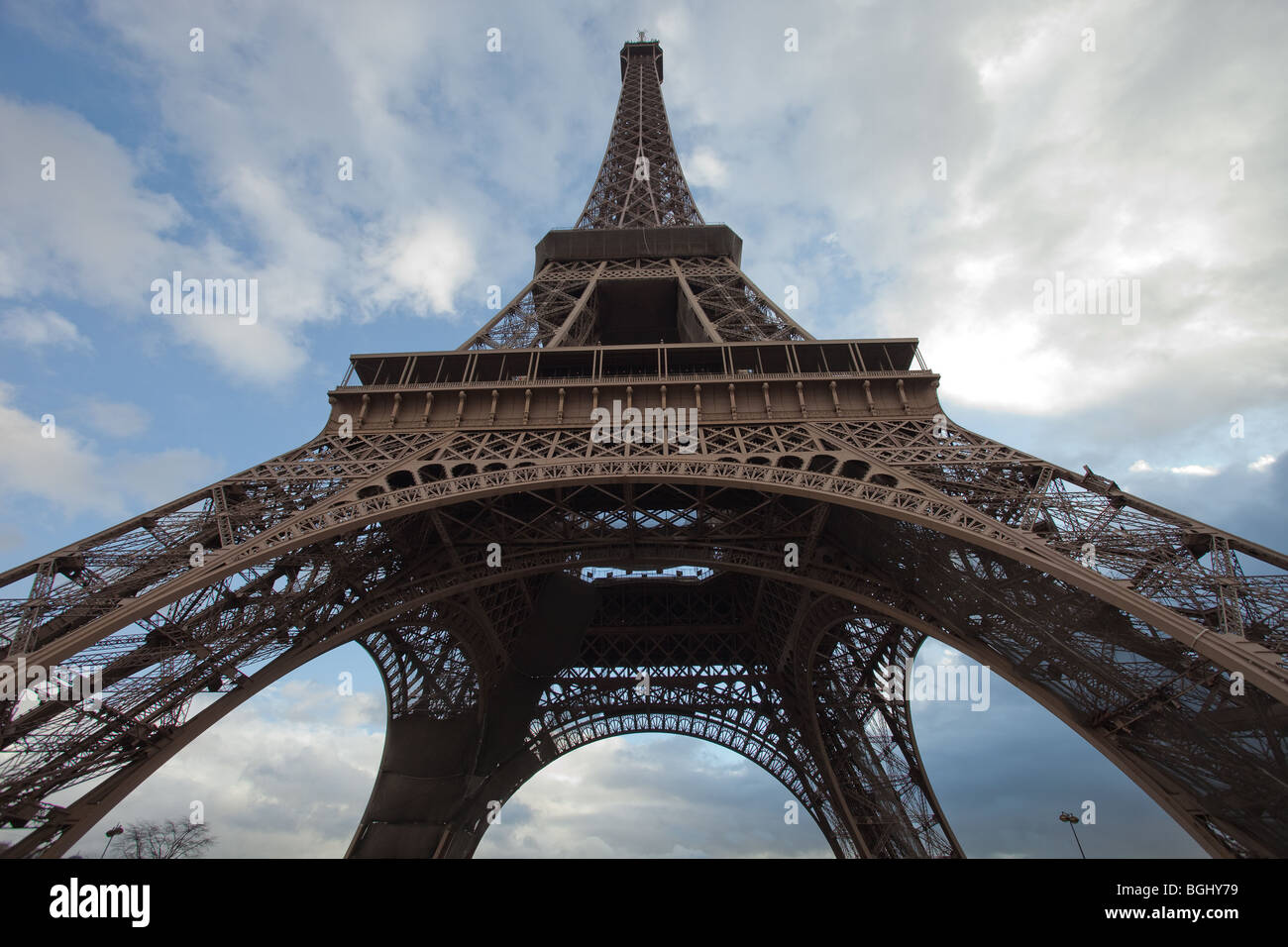 Eiffel Tower Stock Photo