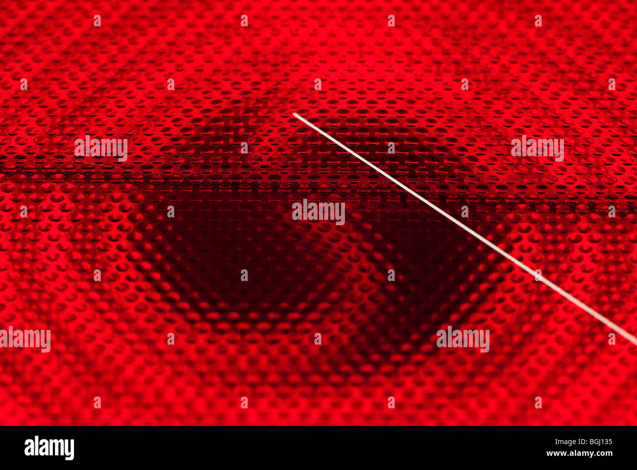 Halogen electric cooker hob Stock Photo Alamy