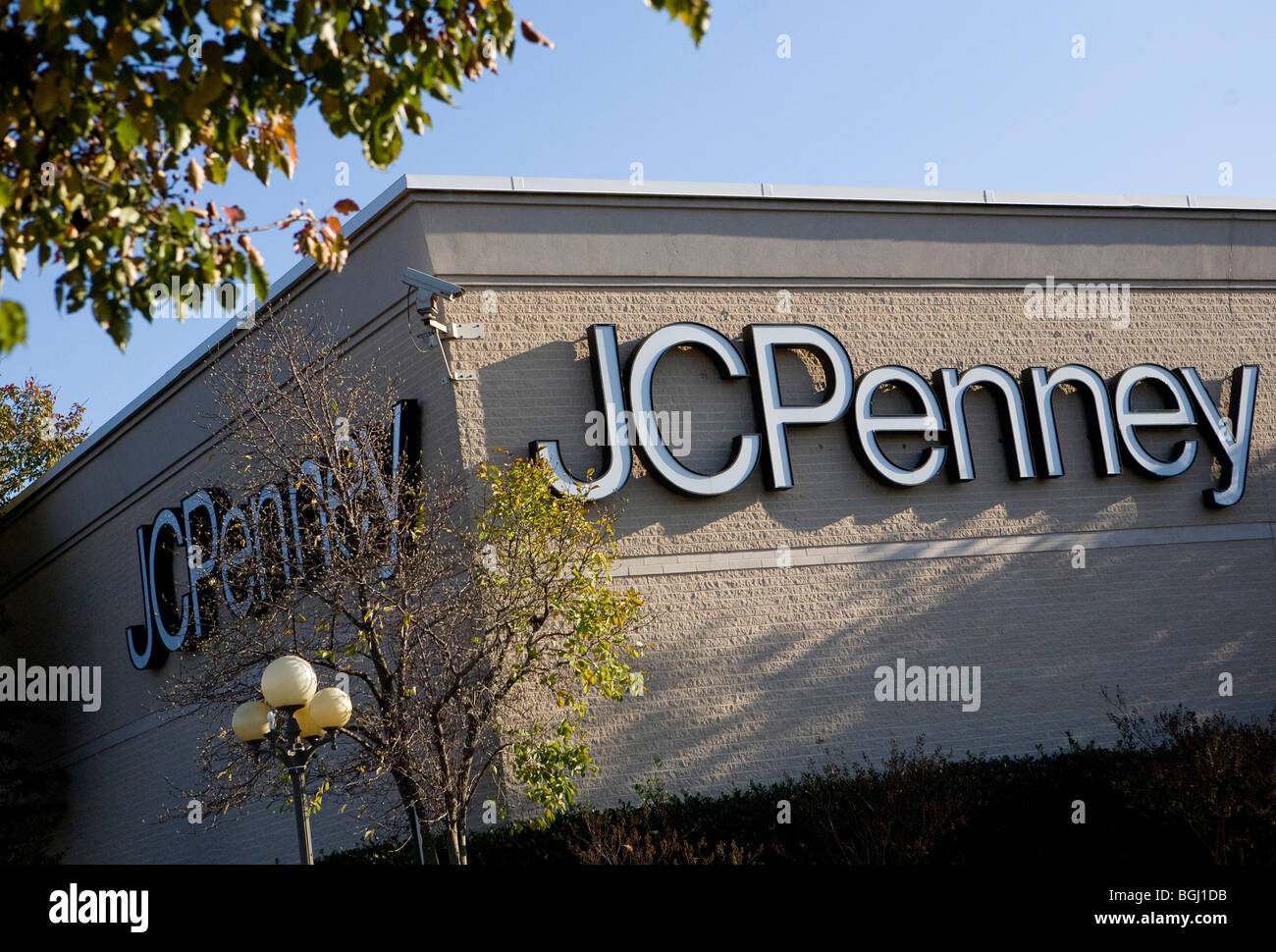A JCPenney retail store. Stock Photo