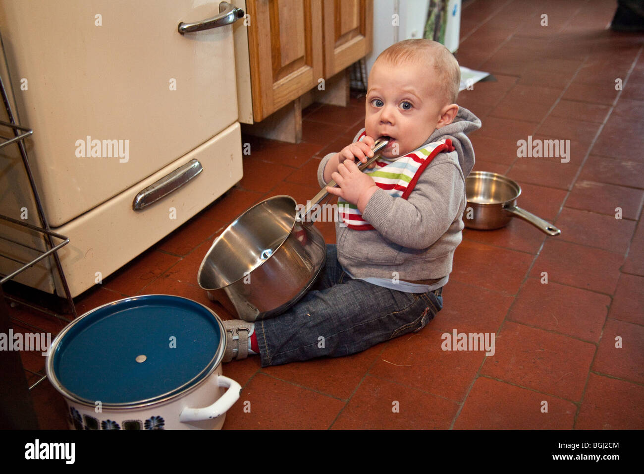 play in the kitchen