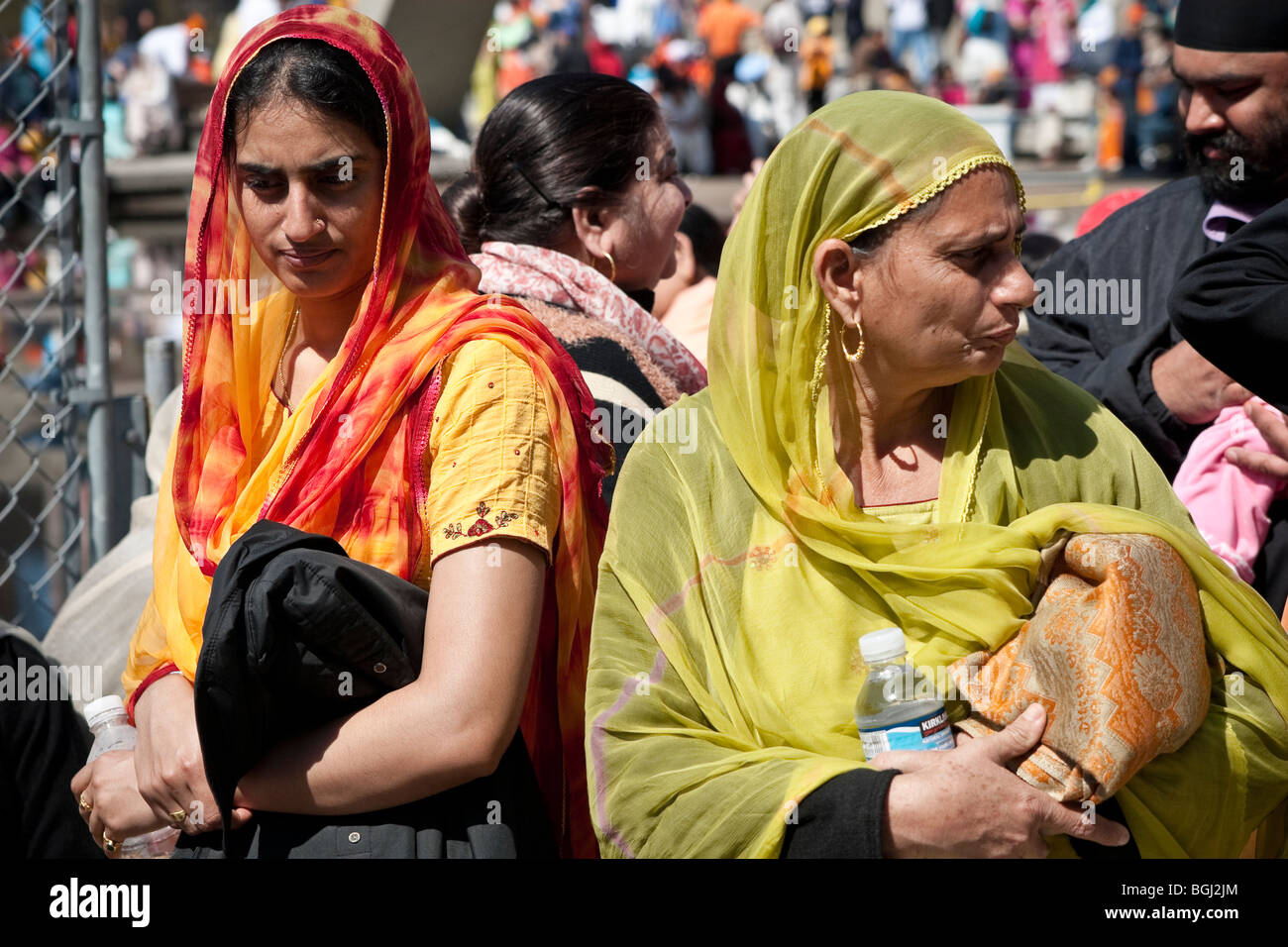 Annual spring Vaisakhi parade in Toronto, celebrating the Sikh culture