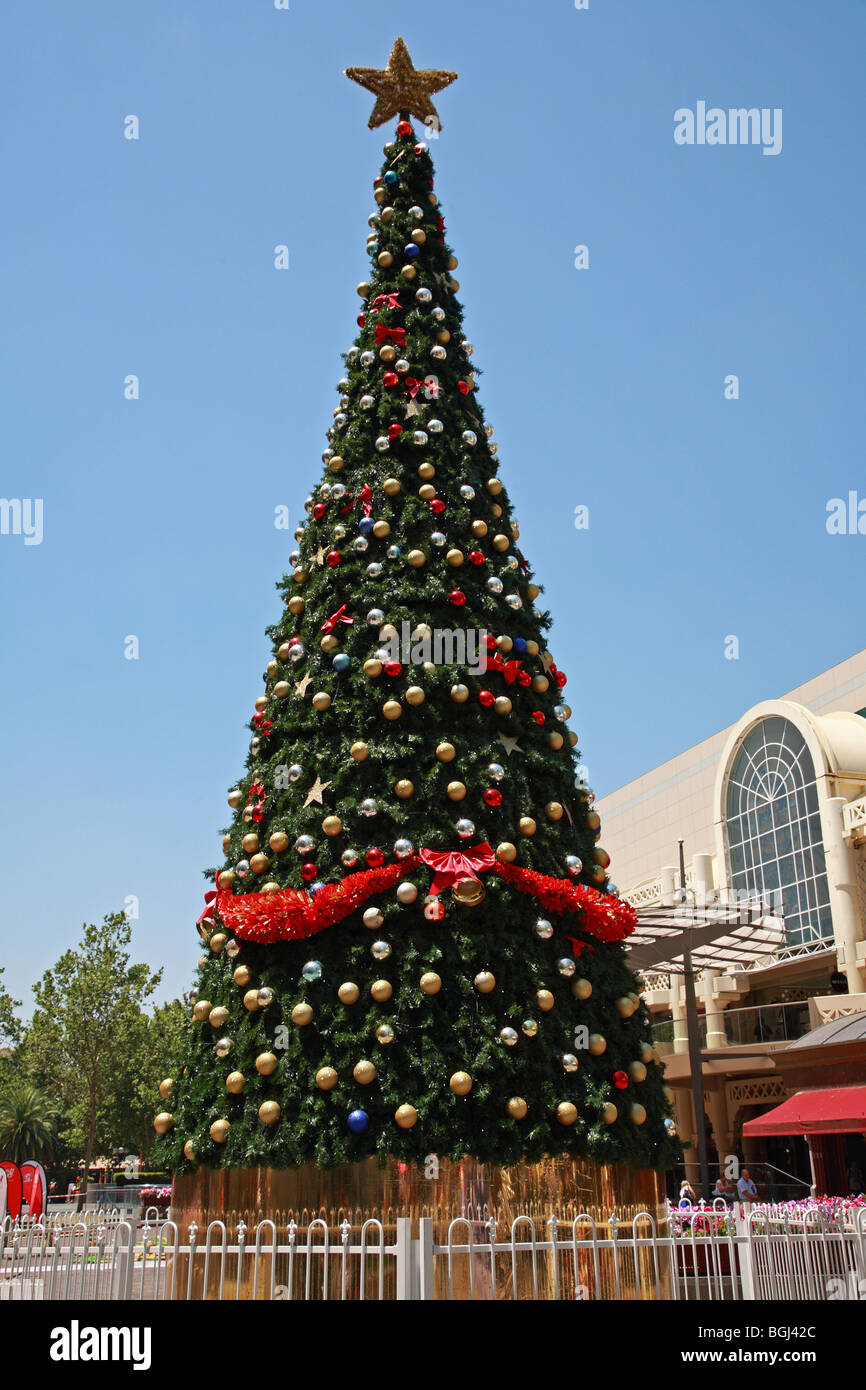 Christmas Tree Perth City Centre Western Australia Stock Photo  Alamy