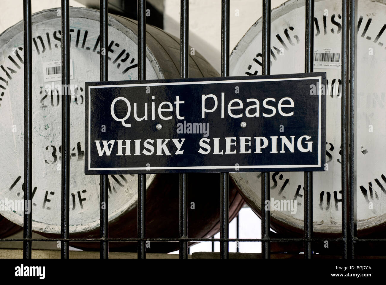 tobermory malt whisky distillery, isle of mull, scotland Stock Photo