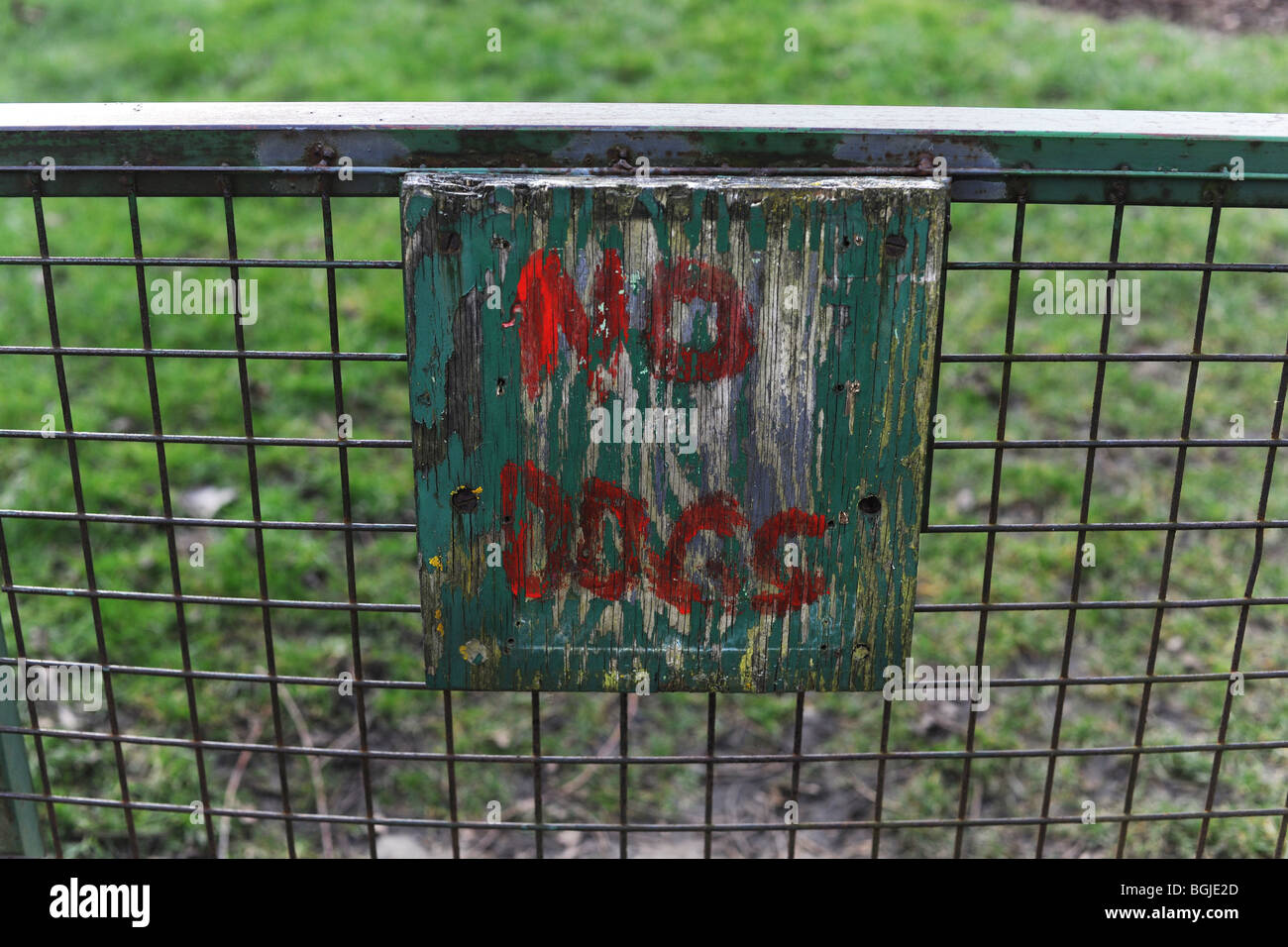 No dogs sign Stock Photo